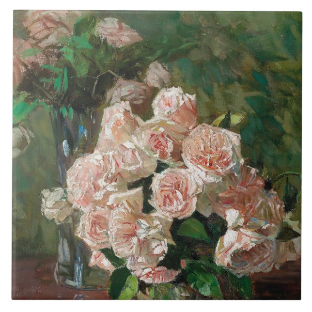 Carl Moll Vintage White Roses (Frente)