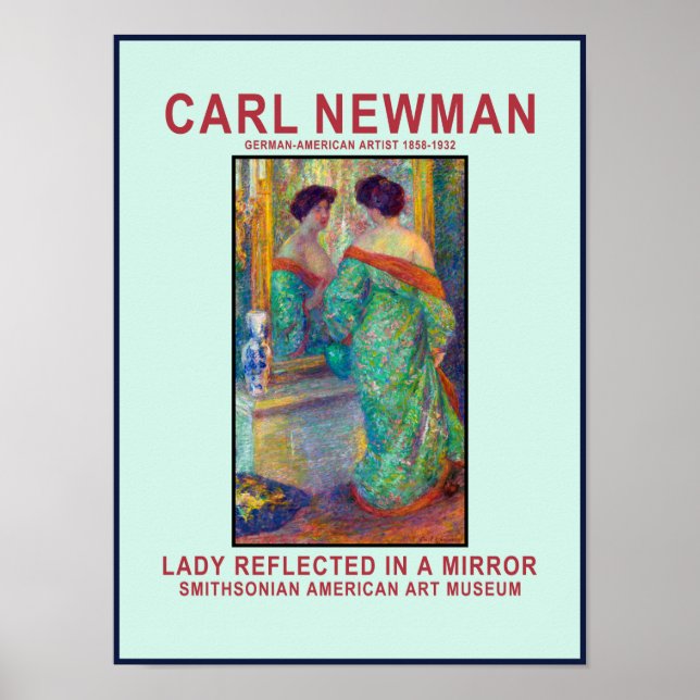 Carl Newman Refletion Poster (Frente)