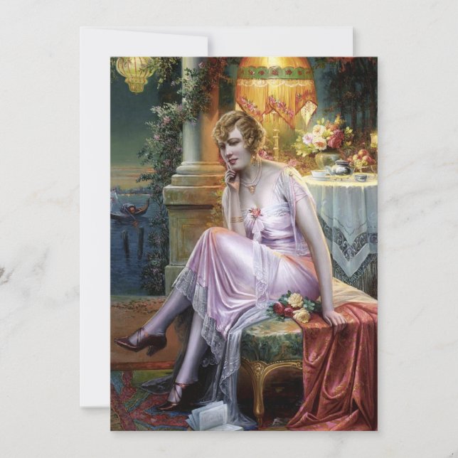Carlier: Senhora Elegante (Frente)