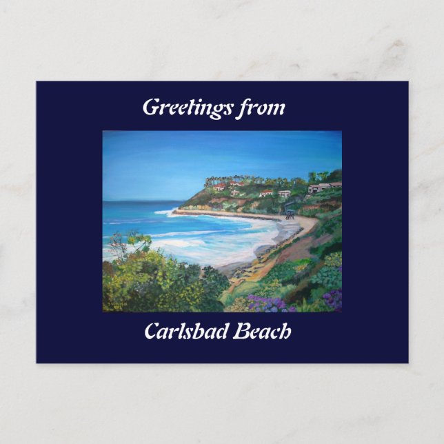 Carlsbad Beach - Cartão postal (Frente)