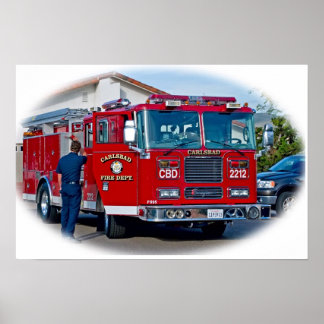 Carlsbad Fire Department Poster