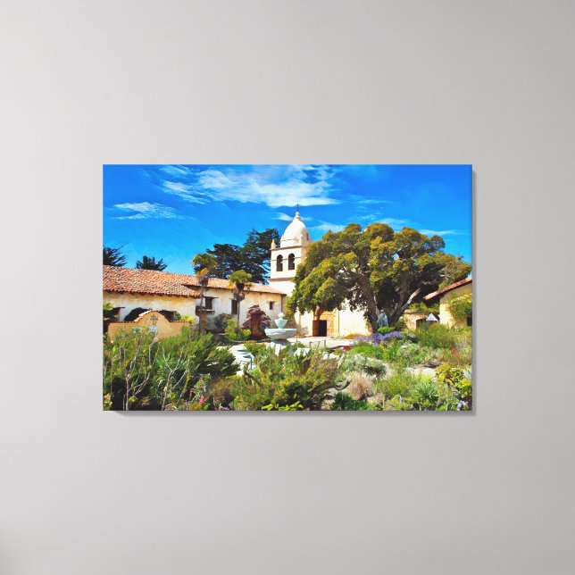 CARMEL MISSÃO BASILICA Canvas Art (Frente)