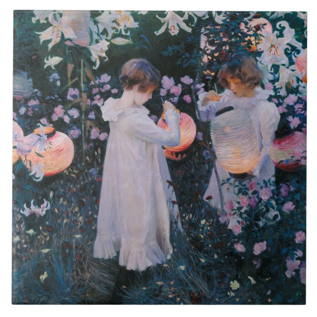 Carnação, Lily, Lily, Rosa (John Singer Sargent) (Frente)