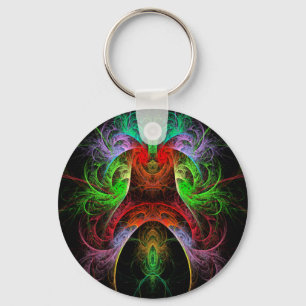 Carnaval Abstrato Art Chaveiro