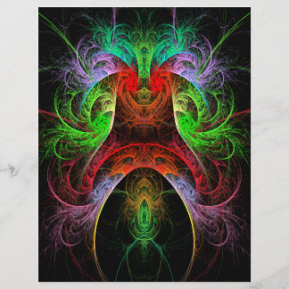 Carnaval Abstrato Art Flyer