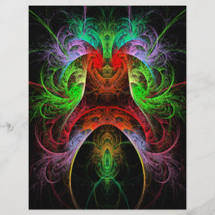 Carnaval Abstrato Art Letterhead