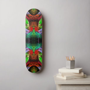 Carnaval Abstrato Art Skateboard