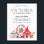 Carnaval de Orçamento Festa de Circo Festa Kid Ani<br><div class="desc">Festival de Carnaval de Circo Moderno Mostra Convite de Aniversário para Crianças</div>