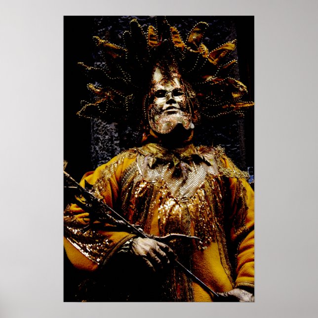 Carnaval de Poster de Veneza (Frente)