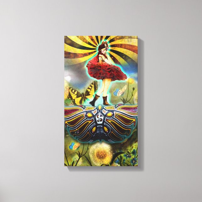 Carnaval Fairy Canvas Print (Frente)