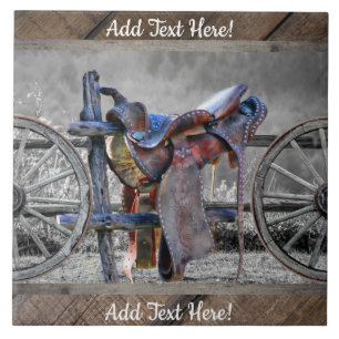 Carneiro Saddle Corral Fence Western Wagon Wheels