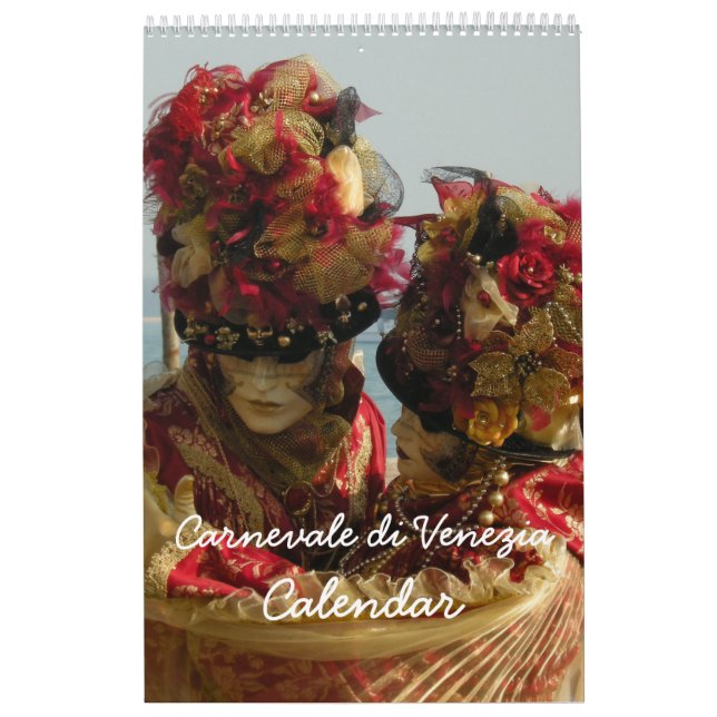 Carnevale di Venezia - Calendário do Carnaval de V (Capa)