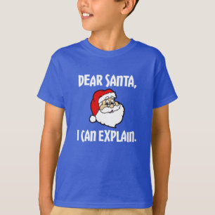 Caro papai noel eu posso explicar a camisa