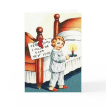 Caro papai noel eu serei bom cartão de Natal do