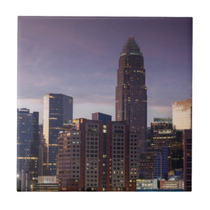 Carolina do Norte, Charlotte, vista elevada
