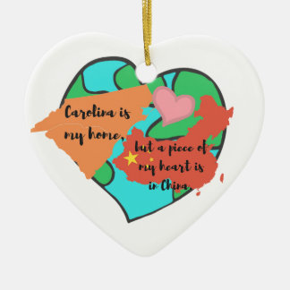 Carolina é meu… ornamento home