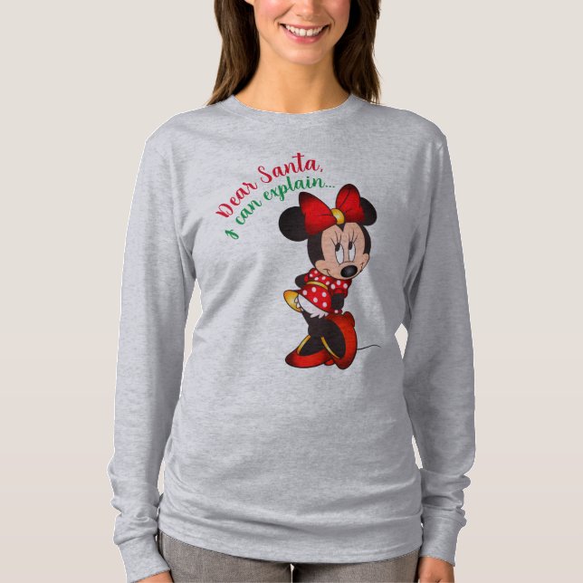 Caros Papais noeis, camiseta básica de capa longa (Frente)