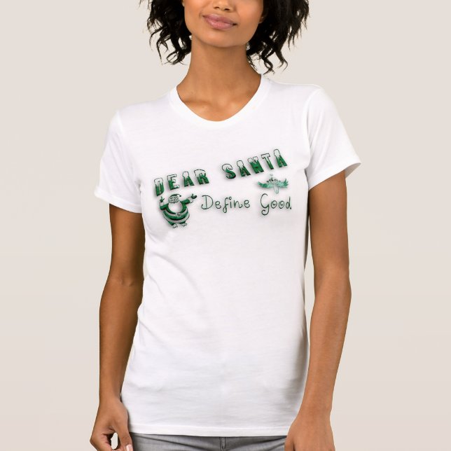 Caros Papais noeis Camiseta de Jersey (Frente)