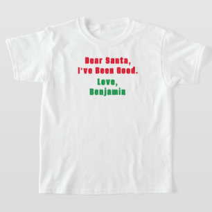 Caros Papais noeis, camiseta infantil, melhor comp