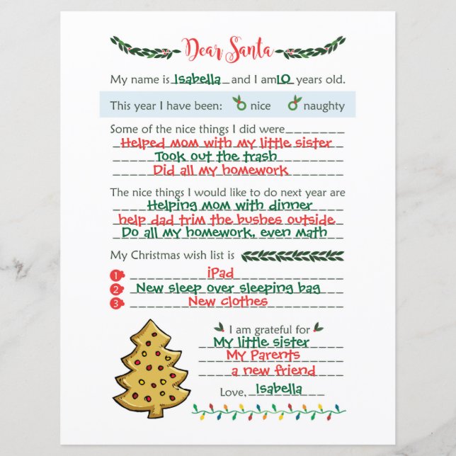 Caros Papais noeis de Natal (Frente)