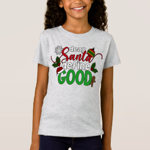 Caros Papais noeis definem um bom Natal Camisa J
