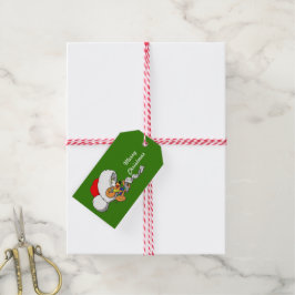 Caros Papais noeis, Etiquetas de presentes na list