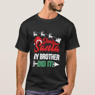 Caros Papais noeis Meu Irmão Fez Uma Camisa De Nat