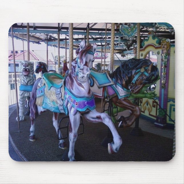 CAROUSEL CAVALOS CAVALOS MOUSE PAD (Frente)