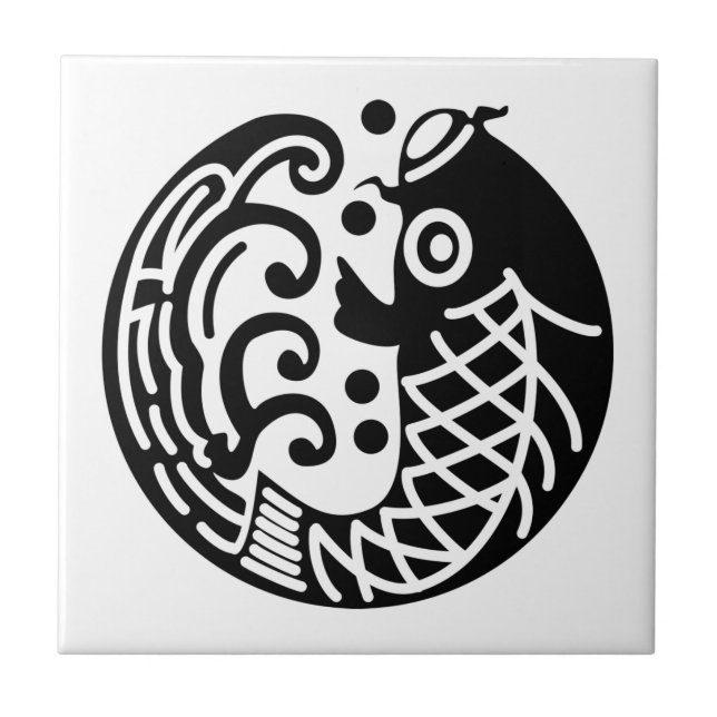 Carpa e onda (Frente)