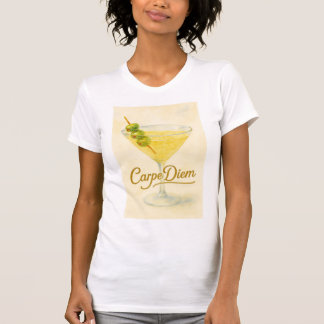 Carpe Diem - Camisa de Cocktail & Piada Engraçada