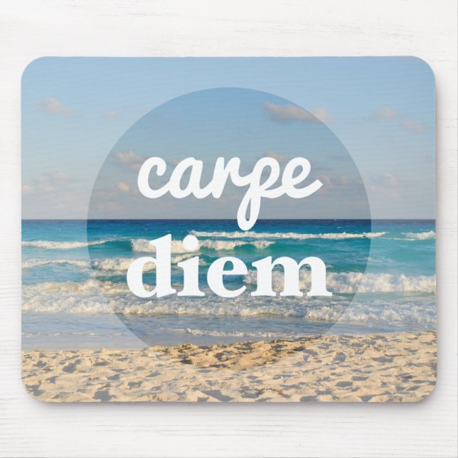 Carpe Diem Mousepad (Frente)