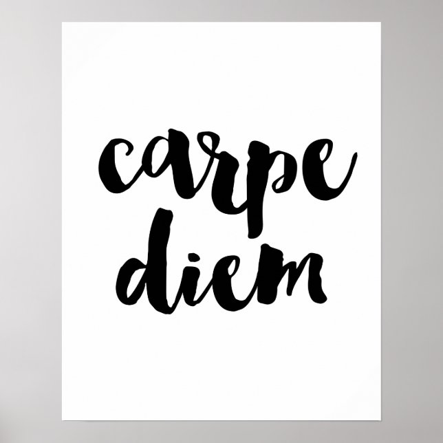 Carpe Diem Poster (Frente)