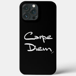 CARPE DIEM Preto Tipografia Branca Legal capas de