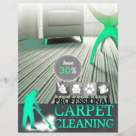 Carpet Cleaning Service Discount Offer Flyer