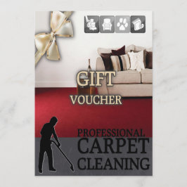 Carpet Cleaning Service Gift Voucher