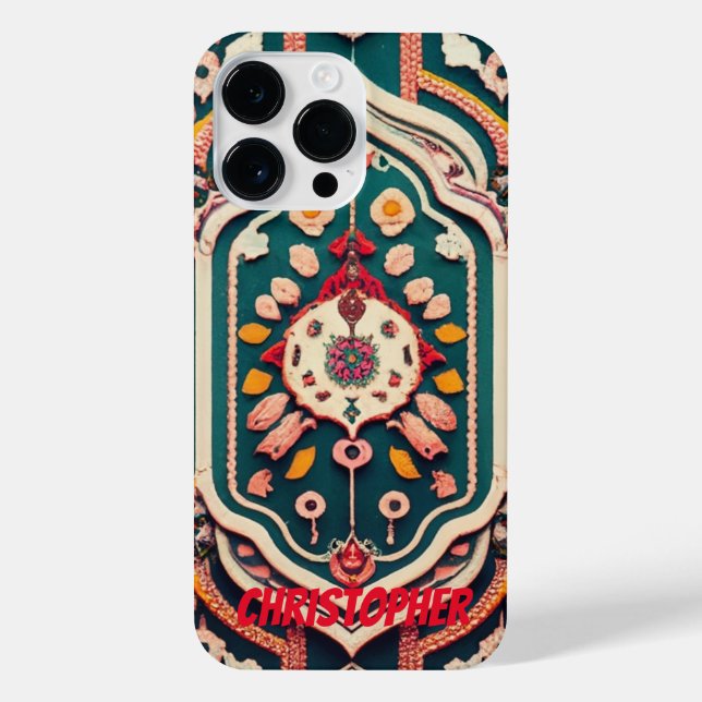 Carpete persa colorido (Verso)