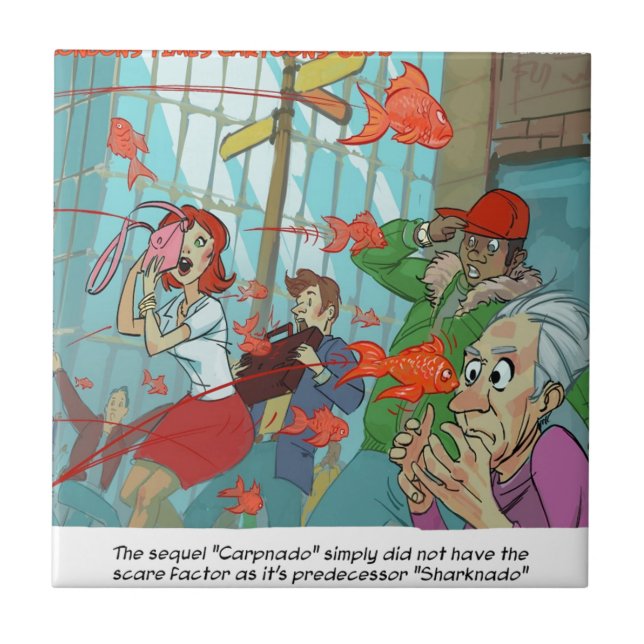 Carpnado: Uma Tempestade de Peixes Dourados (Frente)
