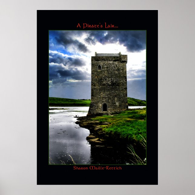 Carraigahowley Castle Poster Impressão (Frente)