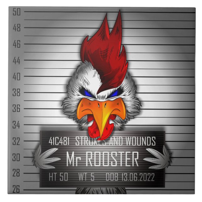 Carreau Mr Rooster (Frente)