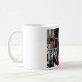 "Carreg" a caneca de café