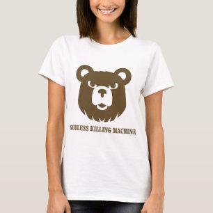 carrega a camiseta engraçada godless do humor das