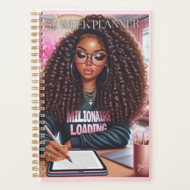 Carregamento Milionário do Planejador de 52 Semana (Frente)