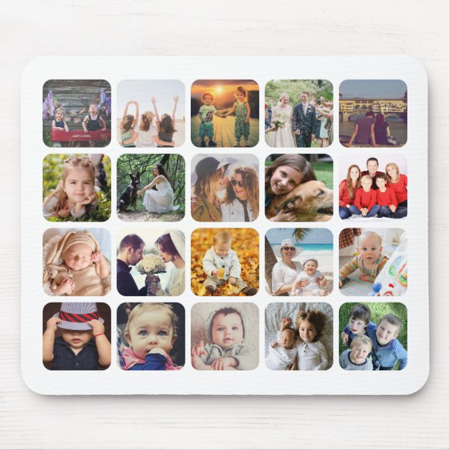 Carregar o mouse pad de fotos (Frente)