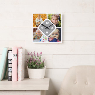 Carregar relógio do quadrado de fotos