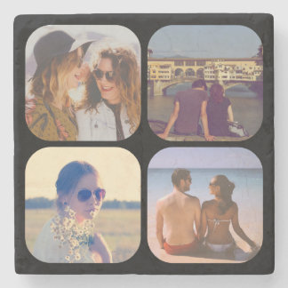 Carregue a porta copos de pedra fotográfica