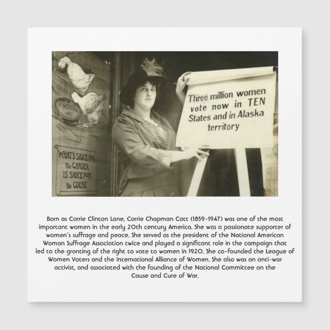 Carrie Catt (Frente)