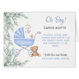 Carrinho, Cartões Móveis E Sinal De Presentes