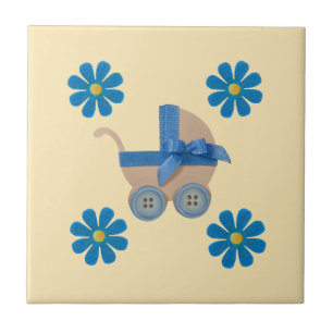 Carrinho de criança de bebê roxo do primavera,