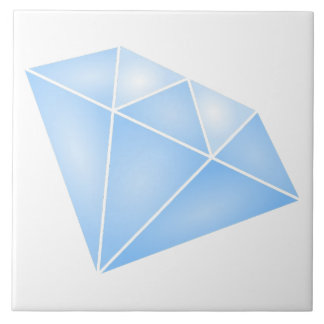 Carrinho de Diamante Azul brilhante