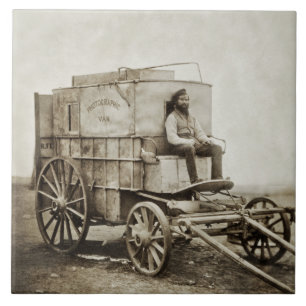 Carrinho de fotografia de Roger Fenton Realismo Fo